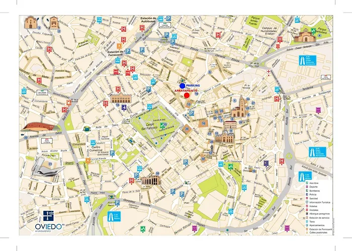 דירה Zarzuela Campoamor Centro, Plaza De Garaje